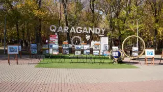 В Караганде прошла фотовыставка, посвящённая работе полиции