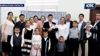 Семья с 13 детьми за одно утро лишилась крыши над головой в Жамбылской области