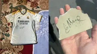 Футболку с автографами игроков “Реала“ выставили за 2 миллиона тенге