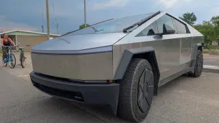 Cybertruck может получить надувной спойлер