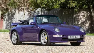 Забытая глава истории Porsche: редкий 993 Turbo Cabriolet уйдет с аукциона
