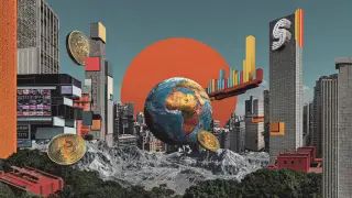 Фондовые рынки США в минусе, золото рекордно растёт: что происходит на мировых рынках