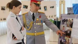 Фотовыставка “Герои мирных дней“ открылась в Павлодаре