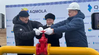 Еще два села подключили к газу в Акмолинской области