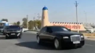 Еще один элитный кортеж задержали в Туркестанской области