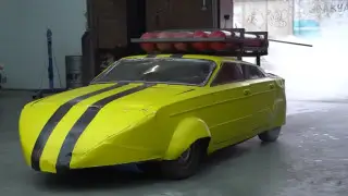 Автомобиль на ракетной тяге собрали экспериментаторы