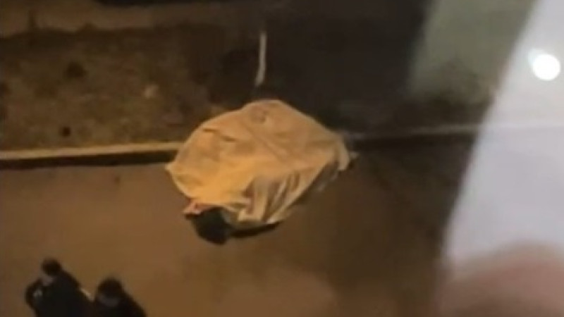 Кадр из видео очевидцев