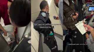 У казахстанца украли сумку за 2 миллиона во время полёта