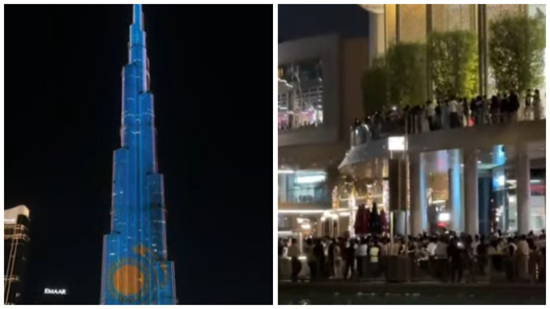 Кадры из видео: instagram.com/kazconsulate_dubai