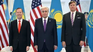 Токаев принял спецпосланника Трампа и заместителя Рубио