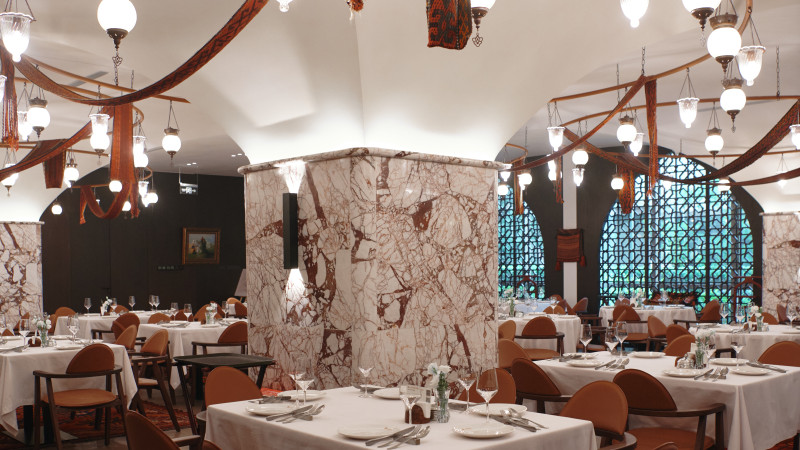 Фото: ресторан национальной кухни Sandyq