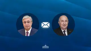 Токаев направил телеграмму президенту Алжира