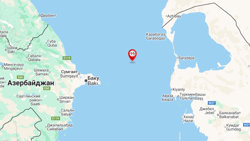 Скриншот Google карты