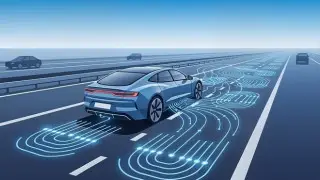 Во Франции тестируют дорогу, которая может заряжать электромобили в пути