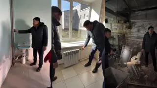 “Ваш скотч уже отвалился“: ремонт больницы в Павлодарской области превратился в позор