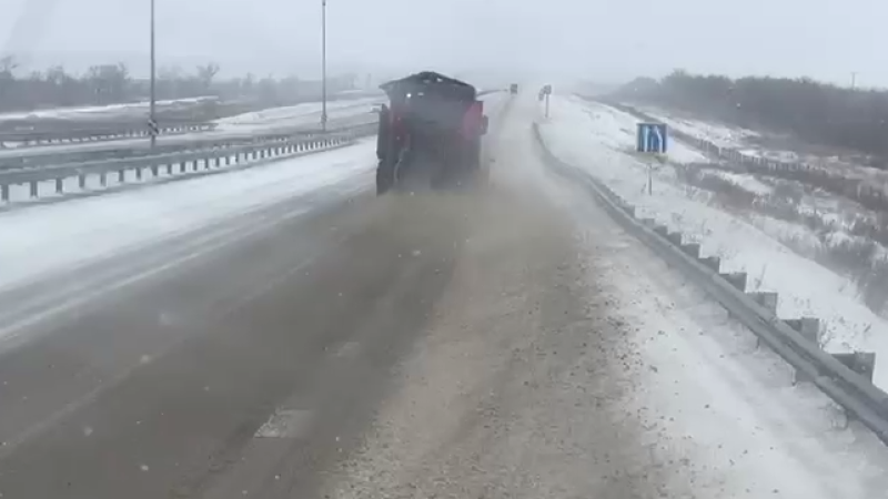 Кадр из видео: КазАвтоЖол