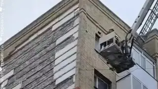 Обрушение облицовки в Астане: родственники пострадавшего фельдшера рассказали свою версию