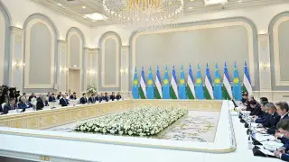 Токаев и Мирзиёев приняли участие в заседании Высшего межгосударственного совета