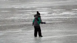 “Гуляют по тонкому льду с детьми в Астане“: кадры разлетелись в соцсетях