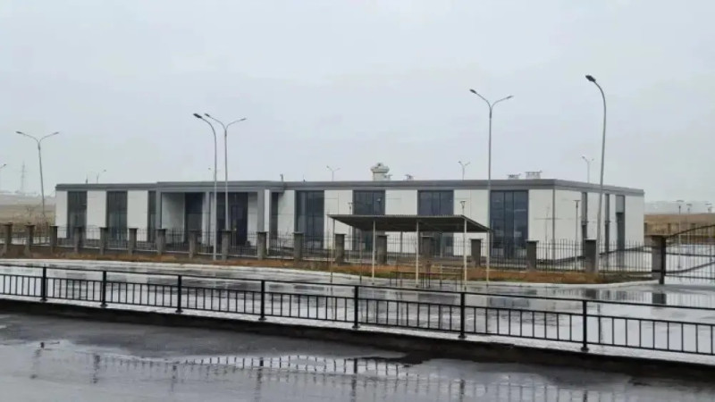 Здание алматинского крематория. ©Tengrinews.kz