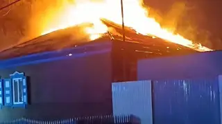 пожар в Семее