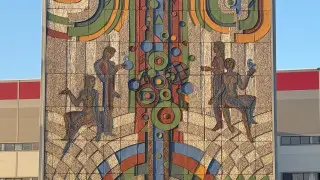 Мозаике Себастьяна Киракозова в Алматы подарили “вторую жизнь“