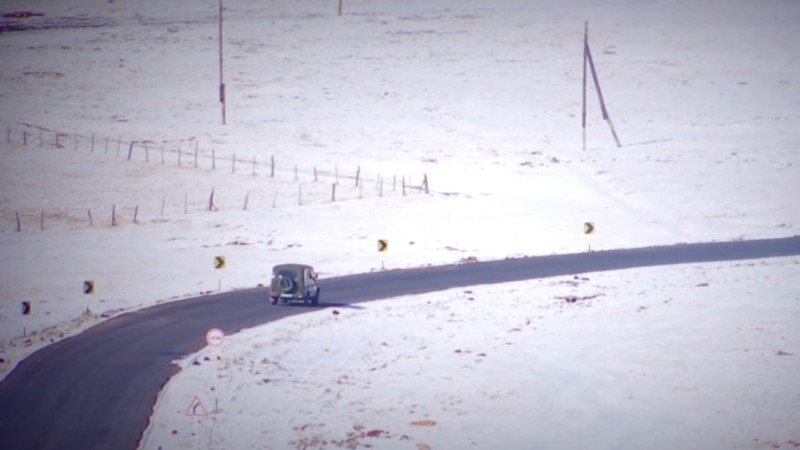 Окрестности погранзаставы "Нарынкол". Кадр телеканала "Хабар"