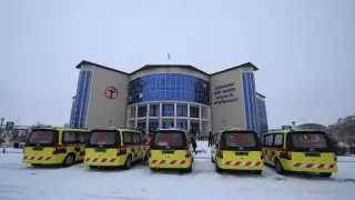 Городу Жанаозен передали пять новых машин скорой помощи