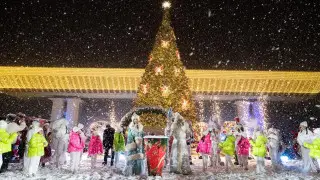 Новогодние ёлки в Алматы: когда и где зажгут