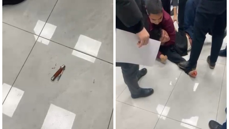 Кадры видео из соцсетей