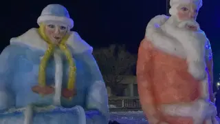 “Нам смеяться или плакать?“ Акимат Степногорска извинился за странные снежные фигуры