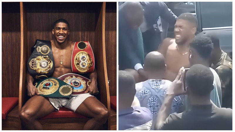 Фото: instagram.com/anthonyjoshua; Кадры из видео