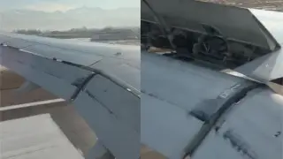 “С крылом что-то не так“: пассажир самолета снял тревожное видео
