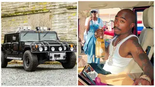 Hummer легенды рэпа Тупака уйдет с молотка: начальная цена - 190 миллионов