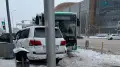 Авария с участием автобуса произошла в центре Астаны