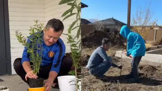 “Роскошный максимум“: будни пенсионера из Каскелена привлекли внимание Казнета