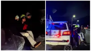 Туристка повредила ногу в горах Алматы - на помощь пришли спасатели