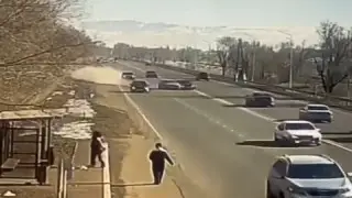 Смертельное ДТП на трассе в Жетысу попало на видео