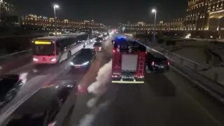 Социальный эксперимент: как водители в Астане реагируют на спецтехнику