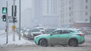 45 аварий с утра: полиция Астаны обратилась к водителям из-за непогоды