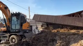 Грунт сошел с горы