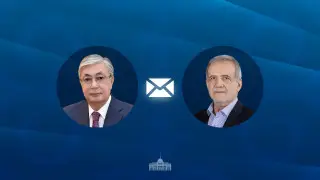 Токаев направил телеграмму президенту Ирана