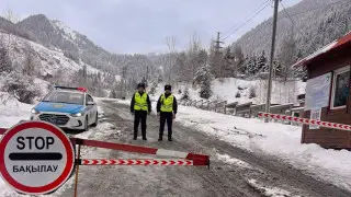 Полиция обратилась к алматинцам с просьбой из-за снегопада