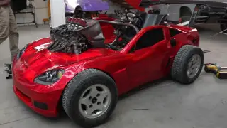 Блогер превратил кровать в мини-версию Corvette