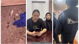 Сотрудница детского сада в Сатпаеве записала видеообращение из-за пугающей находки