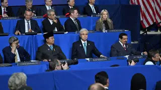 Токаев принимает участие в инаугурационном заседании Совета мира в США