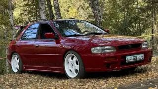 Энтузиаст из Алматы восстановил до идеала легендарную Subaru Impreza
