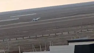 Российский истребитель совершил экстренную посадку в аэропорту Атырау