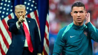 Дональд Трамп, Криштиану Роналду