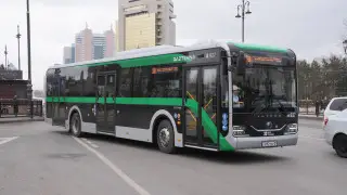 Новые камеры на автобусах насторожили водителей Астаны
